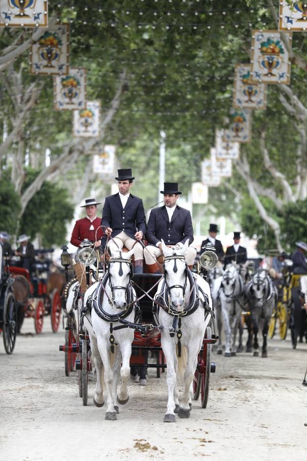 Ambiente en el real durante el viernes de la Feria de 2024