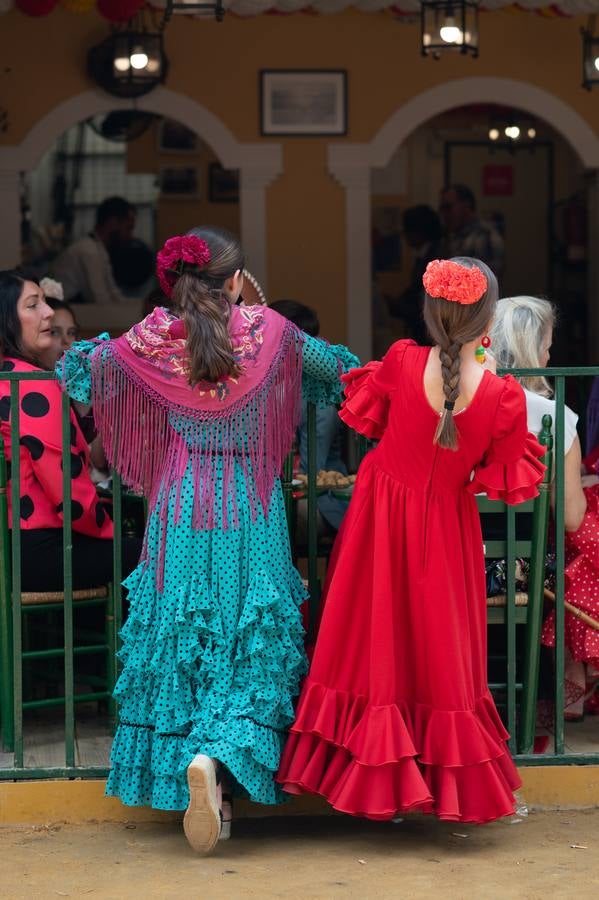 Ambiente en el real durante el viernes de la Feria de 2024