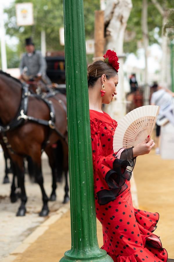 Ambiente en el real durante el viernes de la Feria de 2024