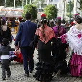 Una imagen de la Feria de Sevilla