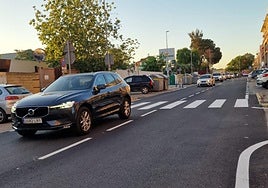 Finalizadas las obras de pavimentación de la avenida de Jerez de Sevilla