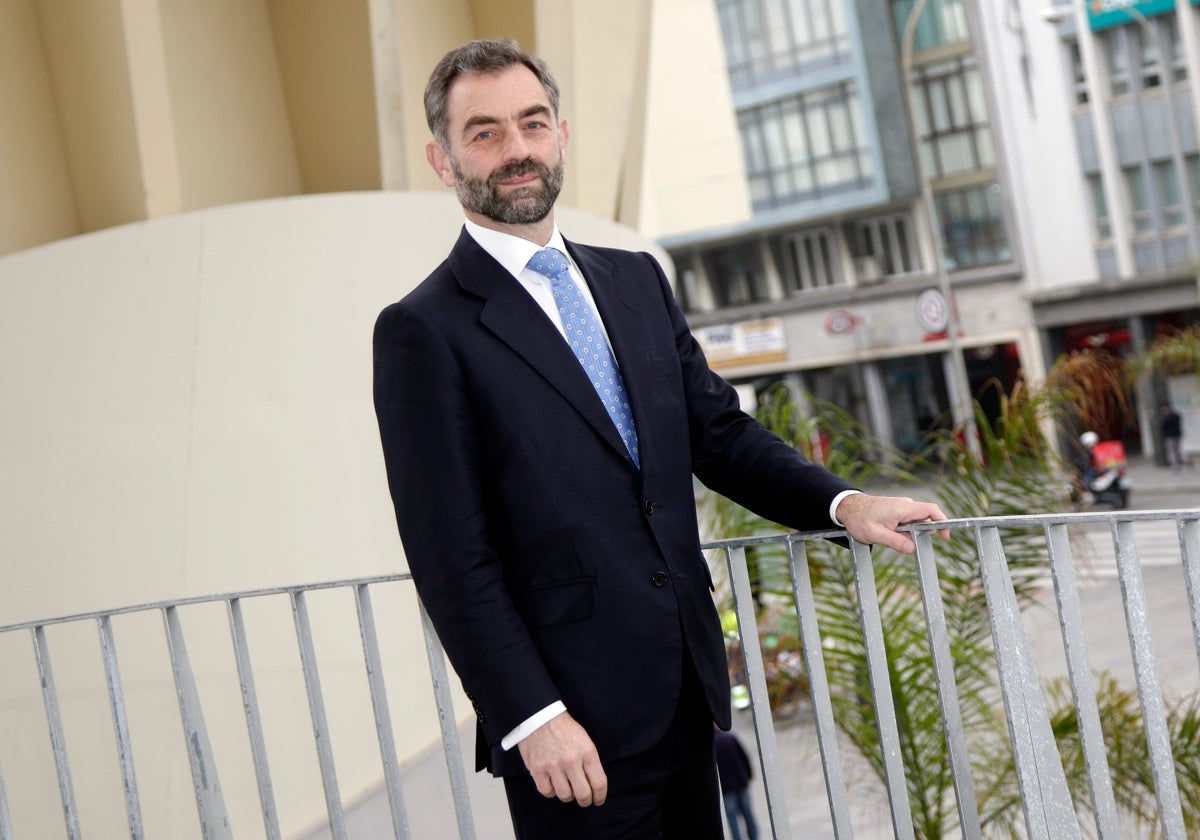 Luis Rey Goñi, en el Colegio Internacional de Sevilla San Francisco de Paula