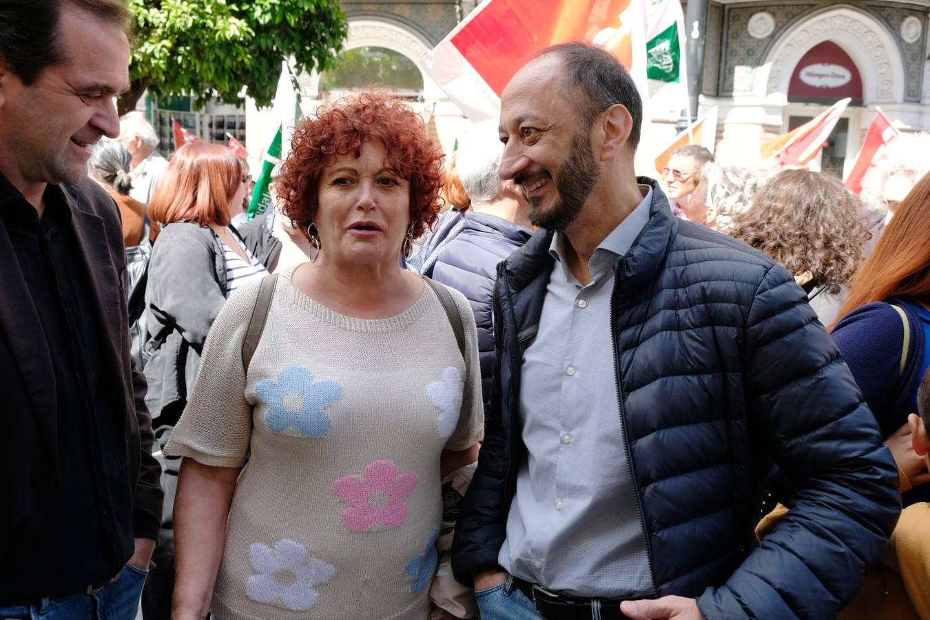 Manifestación por el 1 de Mayo celebrada en Sevilla