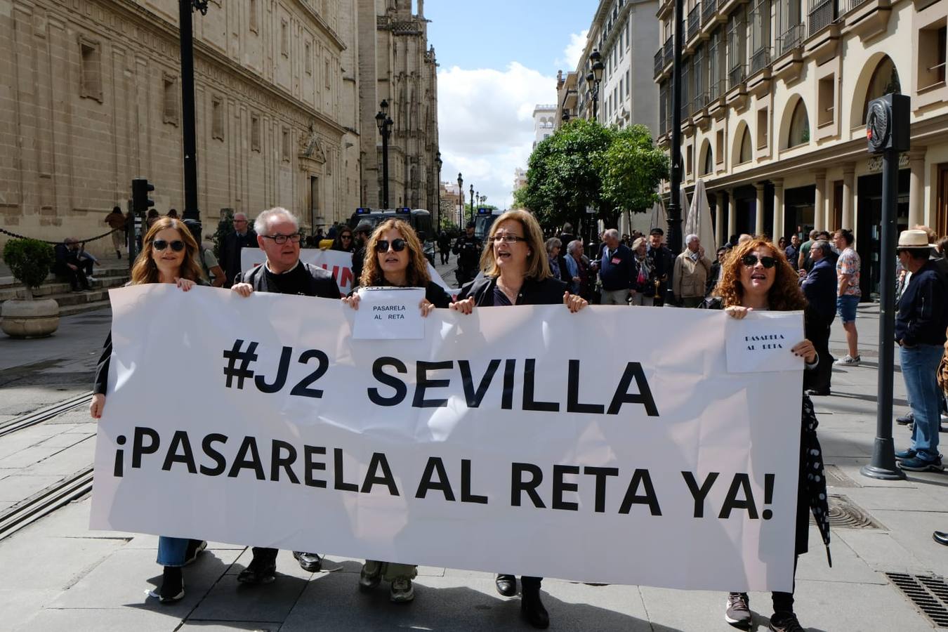 Manifestación por el 1 de Mayo celebrada en Sevilla