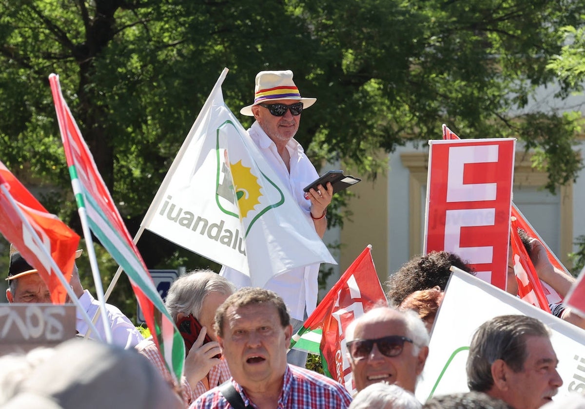Manifestación del 1 de Mayo en Sevilla el pasado año