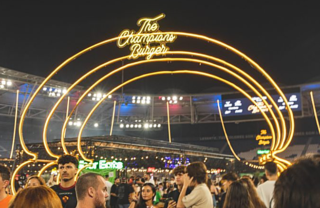The Champions Burger en Sevilla