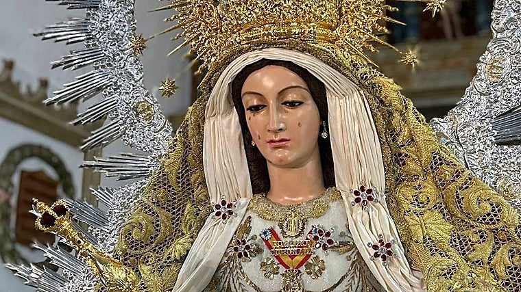 La Virgen de la Soledad de Huévar procesionará con una reliquia de San Carlo Acutis en su rosario de la aurora de octubre