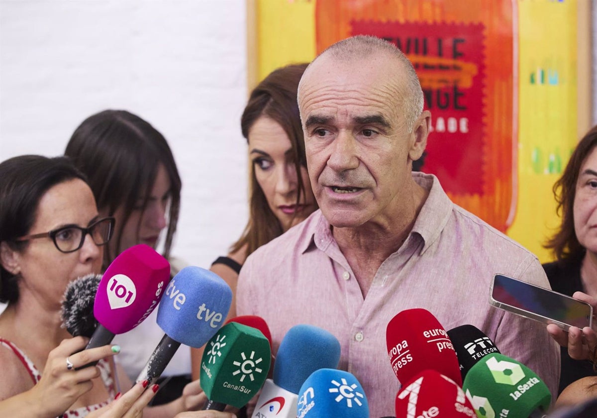 El portavoz del Grupo Socialista en el Ayuntamiento de Sevilla, Antonio Muñoz