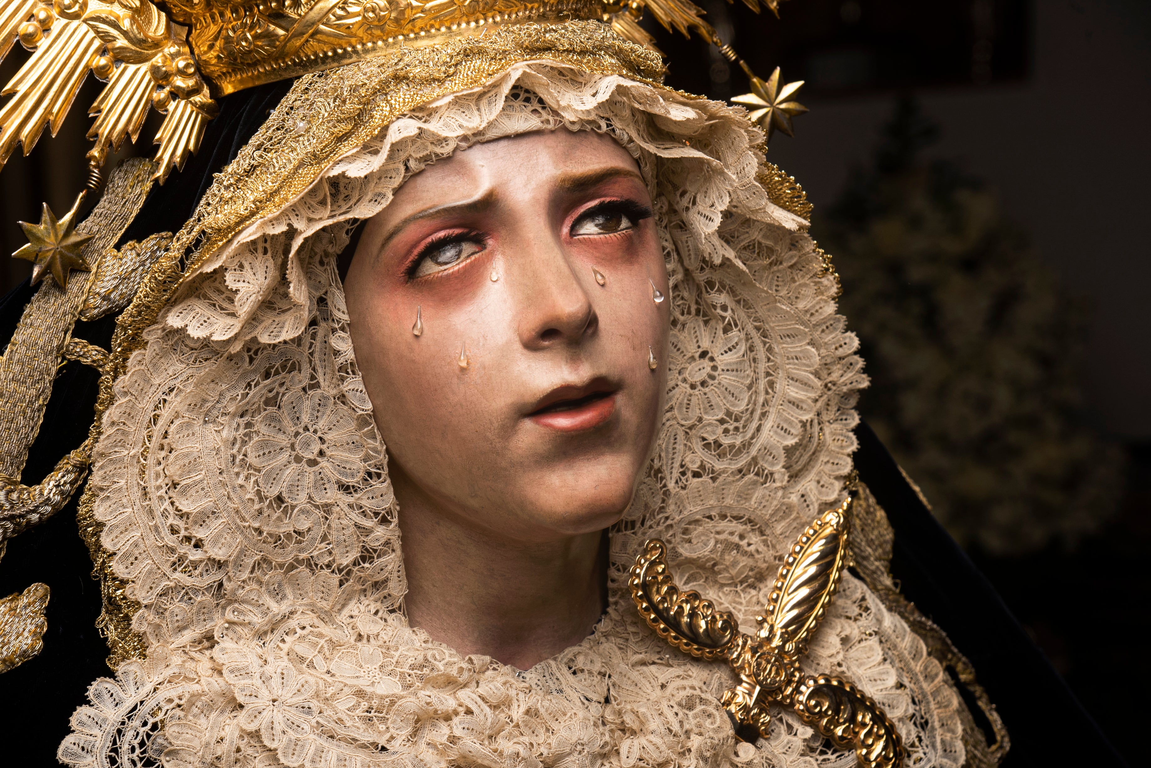 La Virgen del Mayor Dolor en su Soledad de la Carretería