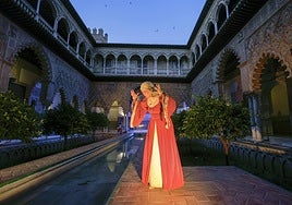 Vuelven las visitas teatralizadas al Alcázar de Sevilla
