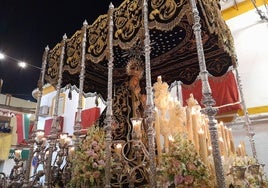 Santa María Magdalena de Arahal acompañó a la Soledad de Cantillana tras su coronación