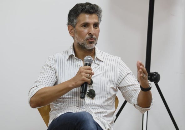 Imagen secundaria 1 - Sobre estas líneas Patricia Guerrero, directora del Ballet Flamenco de Andalucía. A la izquierda el cantaor, Arcángel y bajo estas líneas, el bailaor Farruquito