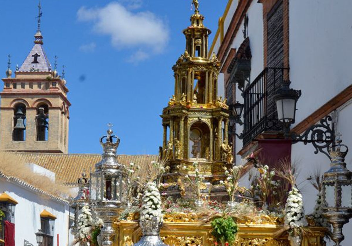 Paso de la Custodia del Corpus Christi de Marchena, que data del siglo XVI