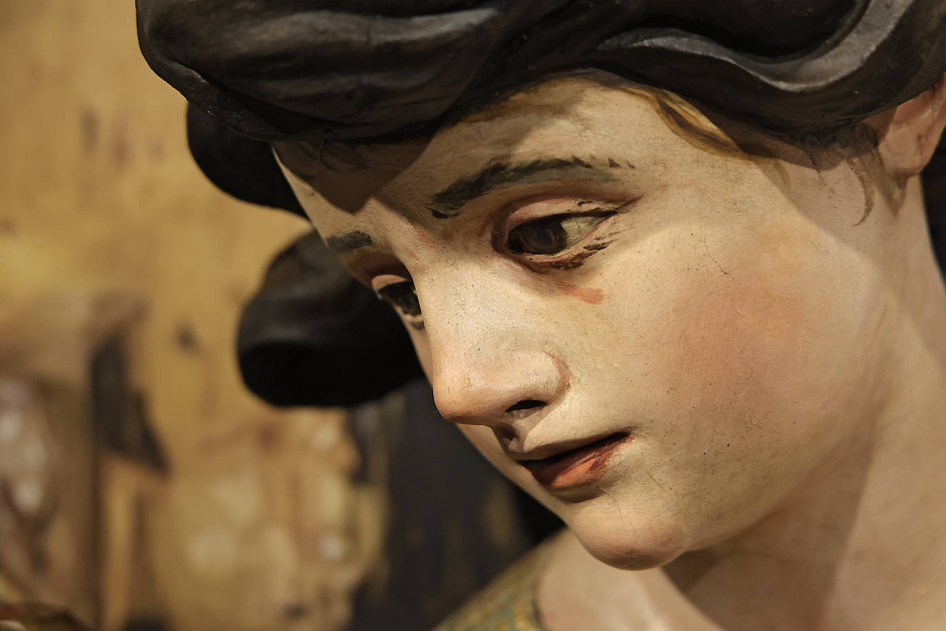 La exposición 'Splendor Lapidis. Trabajos de restauración en la Iglesia del Sagrario de la Catedral de Sevilla 2019–2023', en la Fundación Cajasol de Sevilla