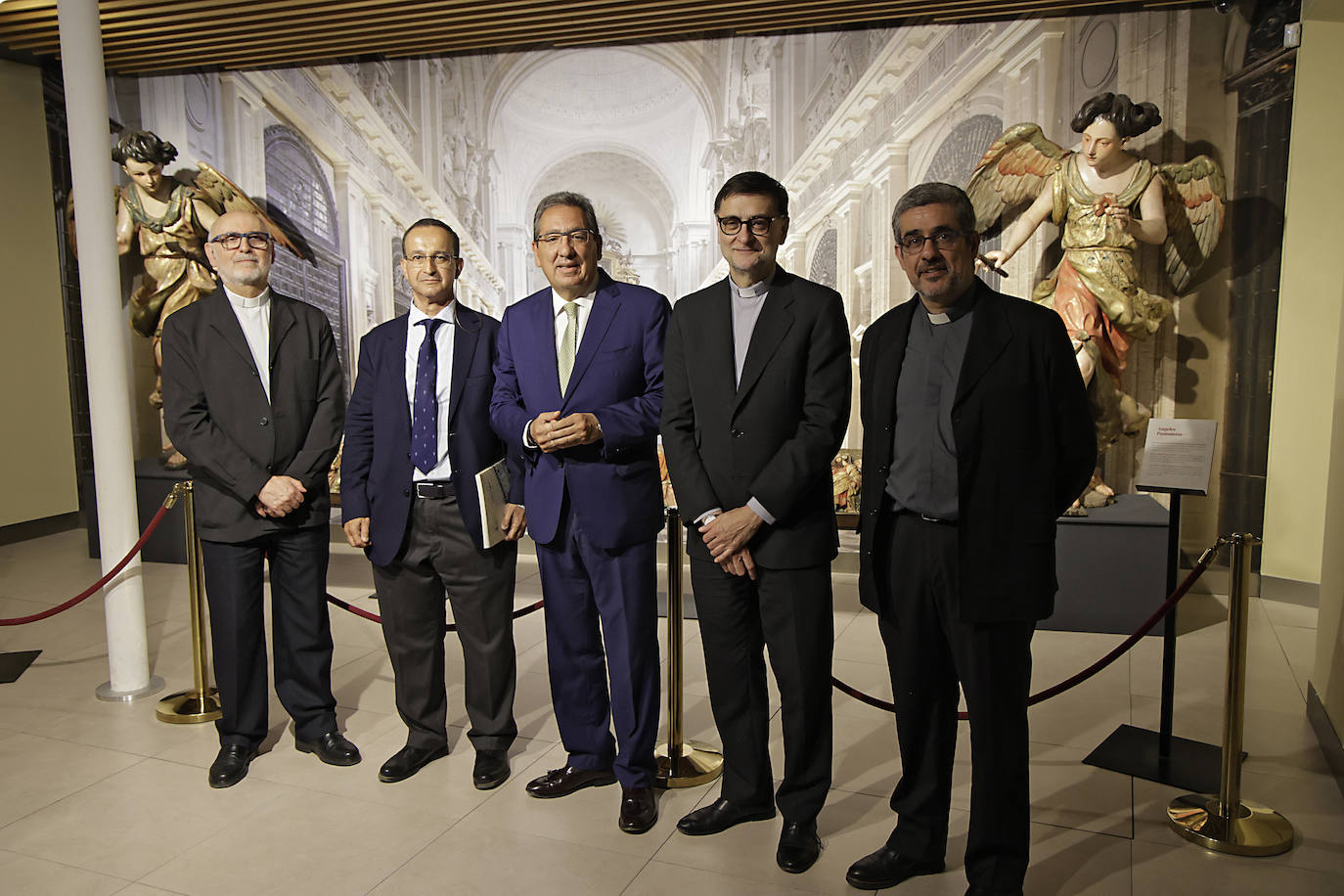 La exposición 'Splendor Lapidis. Trabajos de restauración en la Iglesia del Sagrario de la Catedral de Sevilla 2019–2023', en la Fundación Cajasol de Sevilla