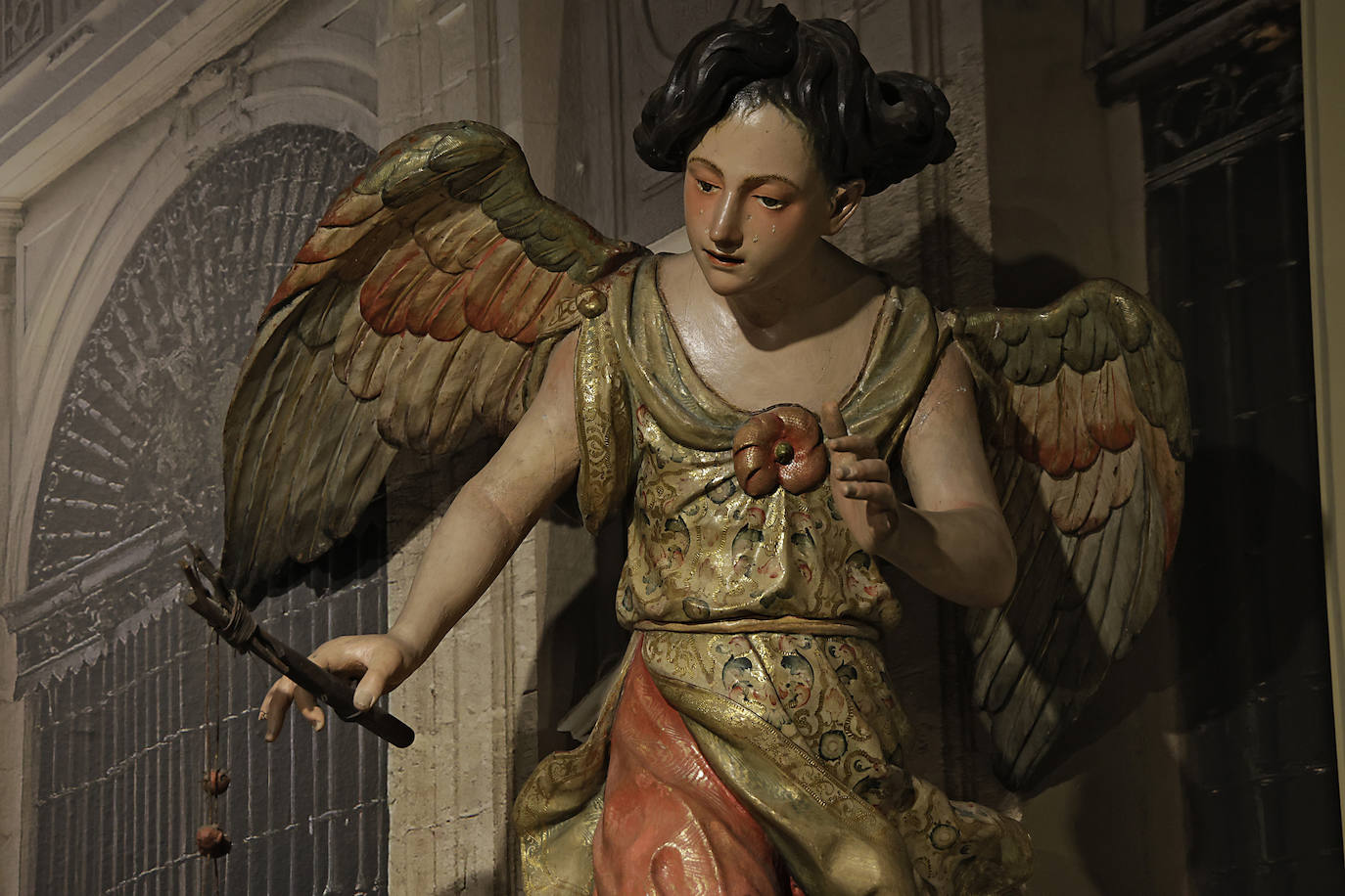 La exposición 'Splendor Lapidis. Trabajos de restauración en la Iglesia del Sagrario de la Catedral de Sevilla 2019–2023', en la Fundación Cajasol de Sevilla