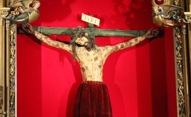 El crucificado de la Catedral de Burgos