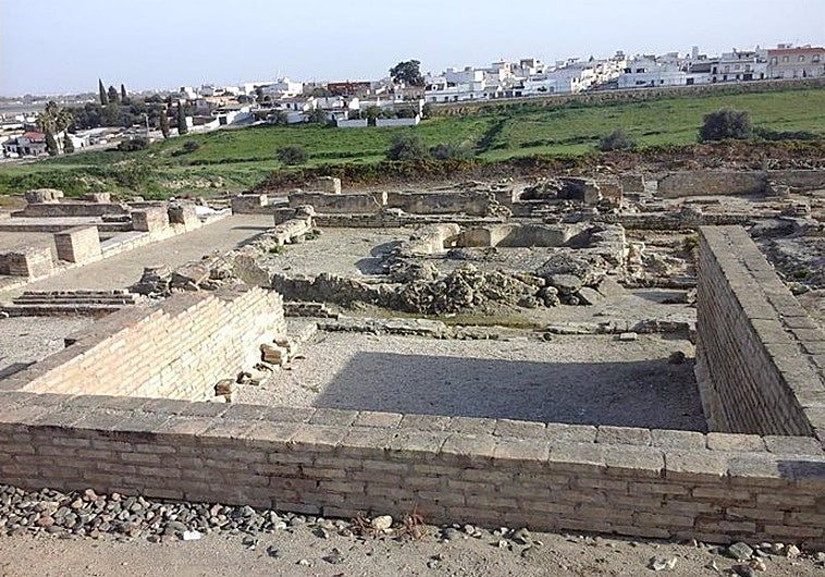 Una imagen de la zona de Ia Casa de la Cañada Honda de Itálica