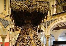 El palio de la Estrella y el manto del Gran Poder, dos obras de Garduño destinadas a encontrarse