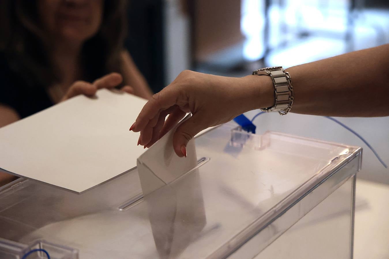 Ambiente tranquilo durante esta jornada electoral en Sevilla