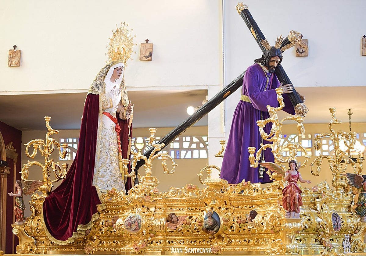 Horario e Itinerario Salida extraordinaria del Divino Perdón de Alcosa por su XXV aniversario Horario e Itinerario Salida extraordinaria del Divino Perdón de Alcosa por su XXV aniversario