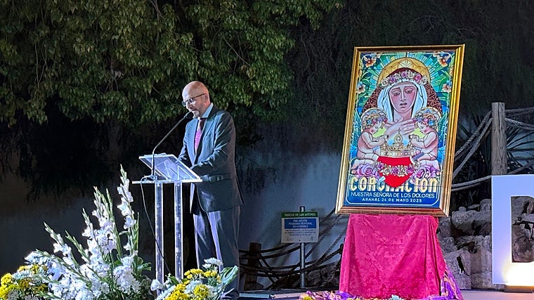 En el taller sevillano Daroal han diseñado el cartel de la efeméride