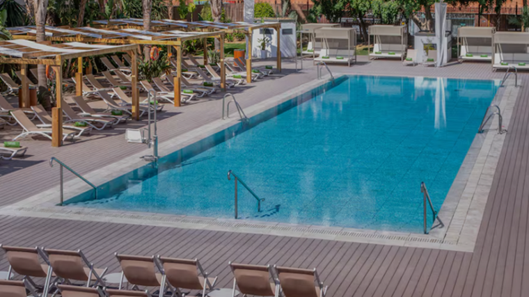 Piscina del Hotel Meliá Lebreros