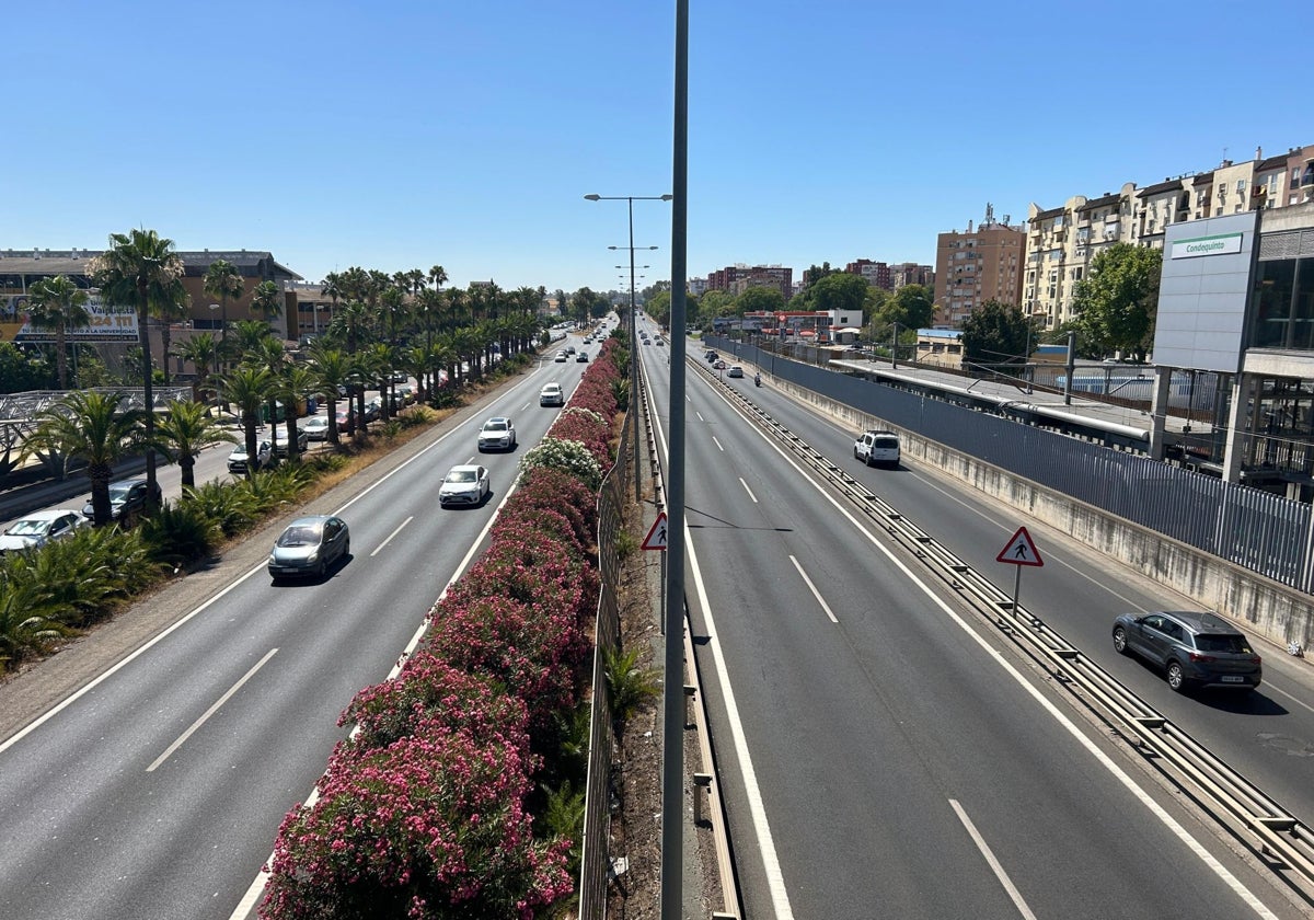 Autovía de Utrera, a su paso por Montequinto