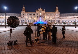 La nueva comedia romántica rodada en Sevilla que tiene como escenario la Plaza de España