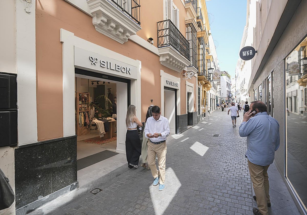 Sobre estas líneas la 'flagship' de Silbon en la calle San Eloy