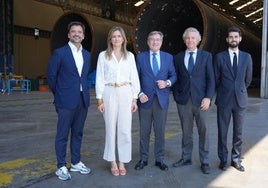 La secretaria de Estado de Energía visita el Puerto de Sevilla