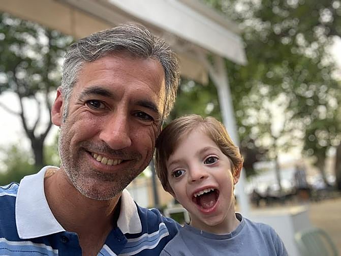 El banderillero coriano Juan Sierra y su sobrino Manuel