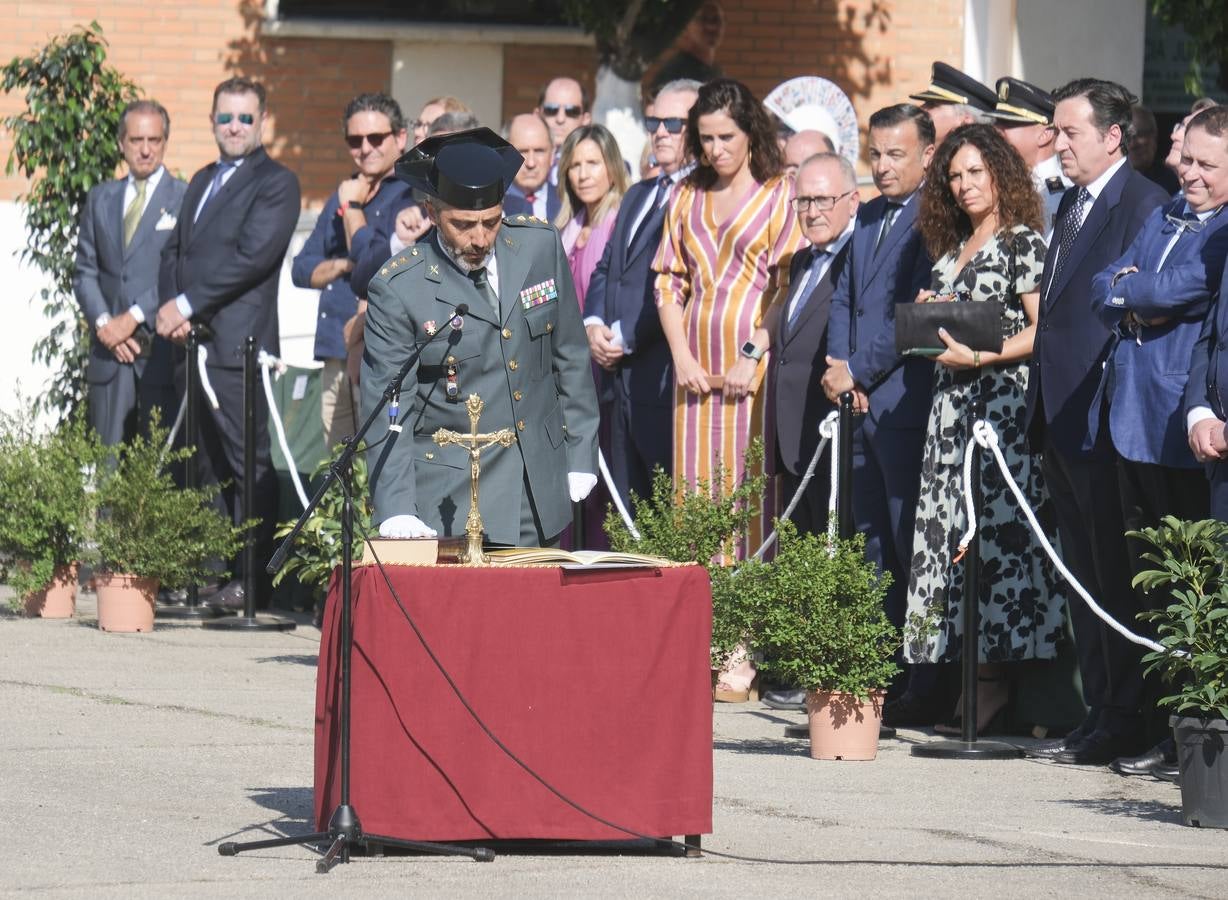 Toma de posesión del nuevo coronel jefe de la Guardia Civil