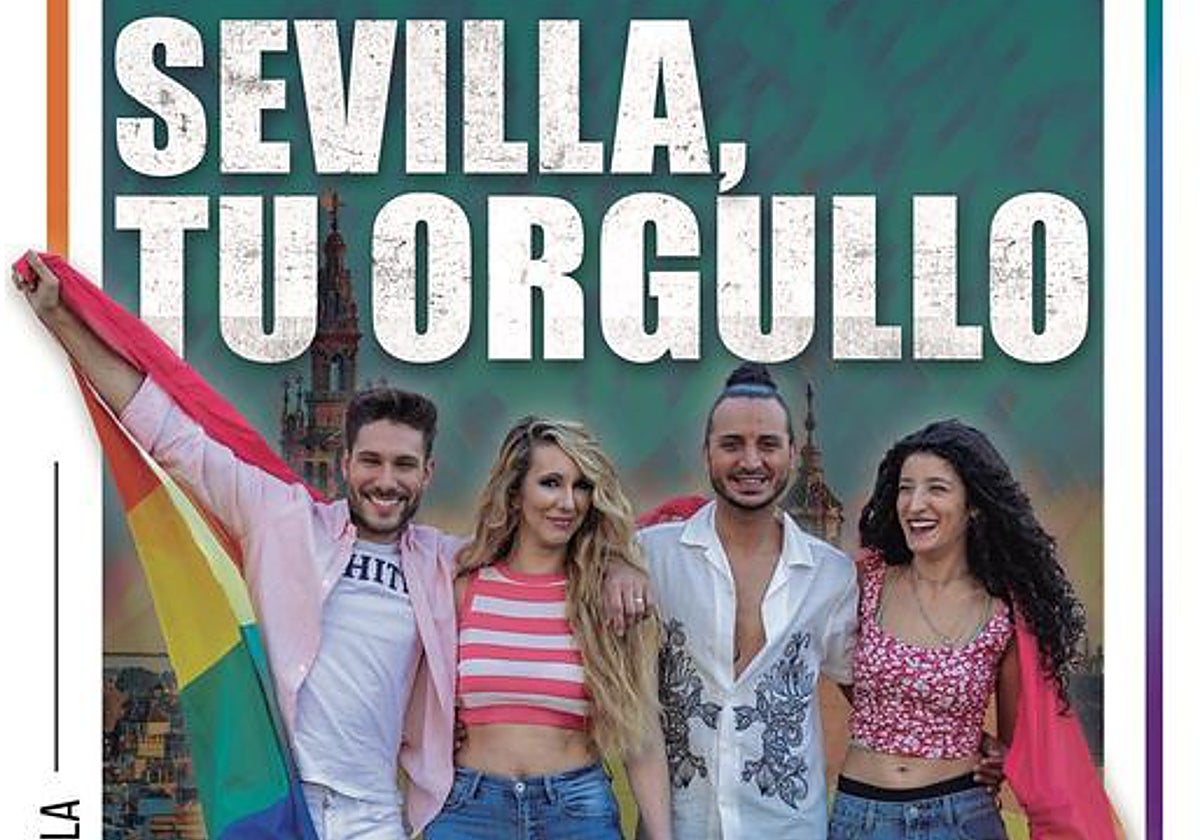 Cartel del Orgullo del Ayuntamiento de Sevilla