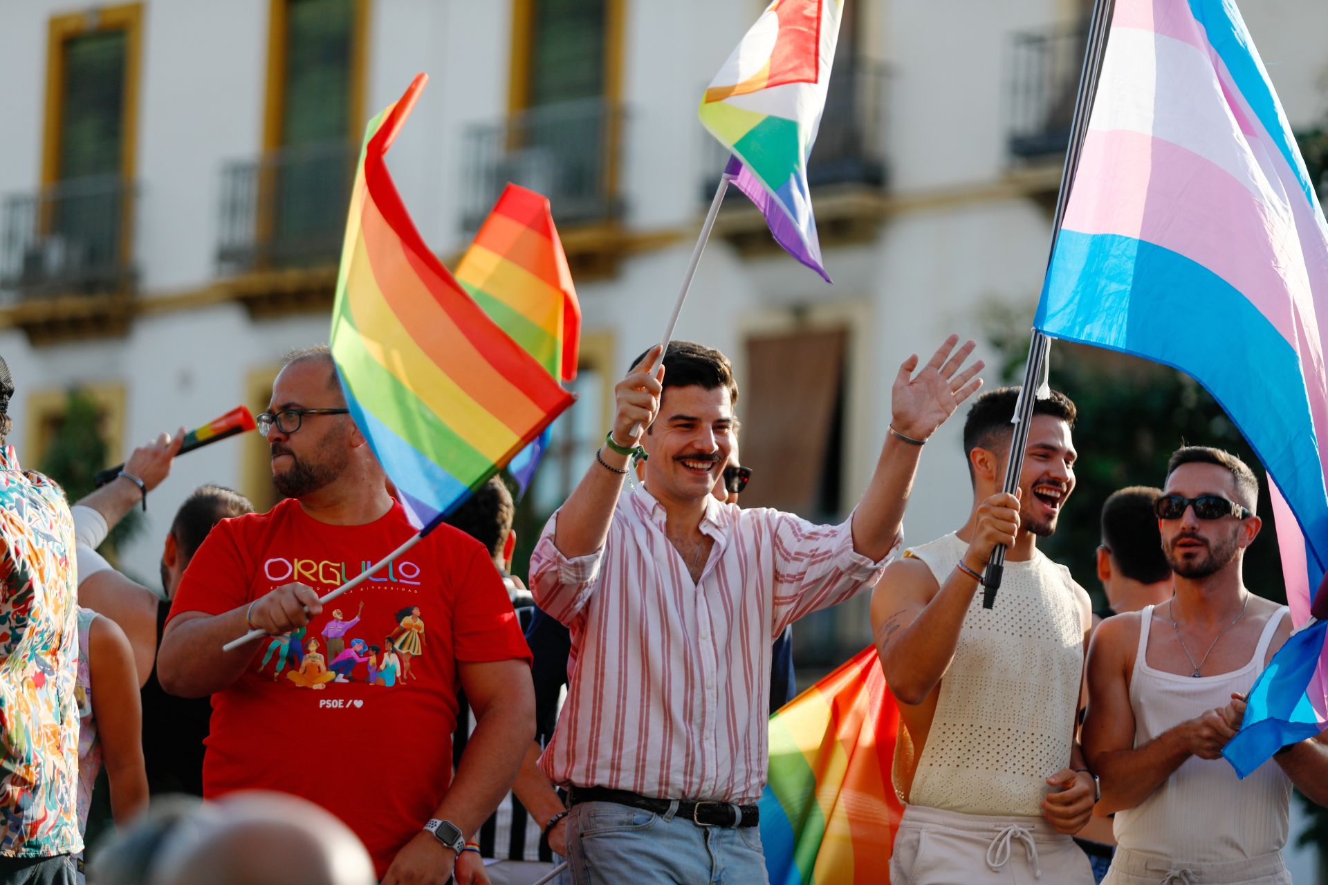 Sevilla celebra la marcha del Orgullo LGTBI+