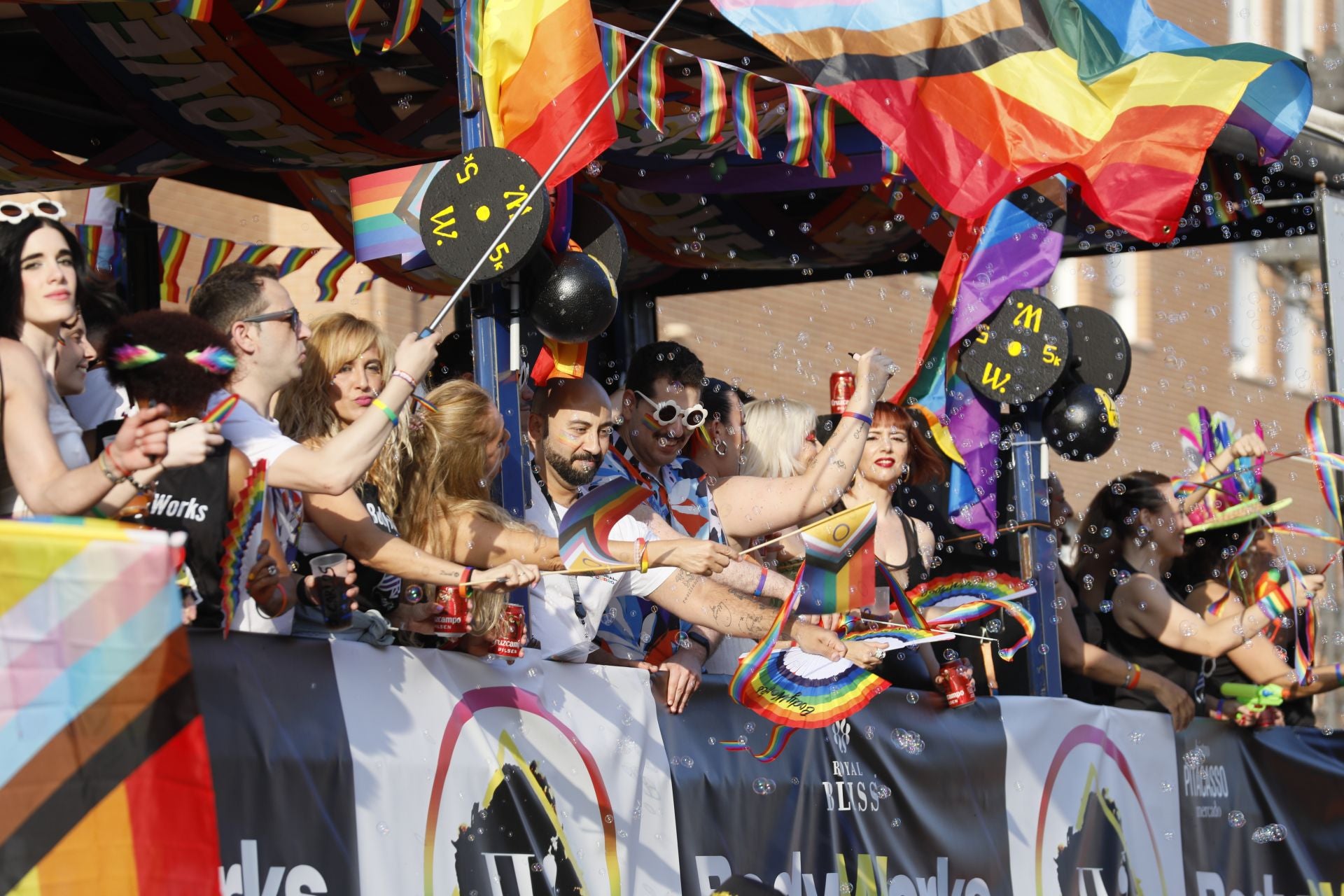Sevilla celebra la marcha del Orgullo LGTBI+