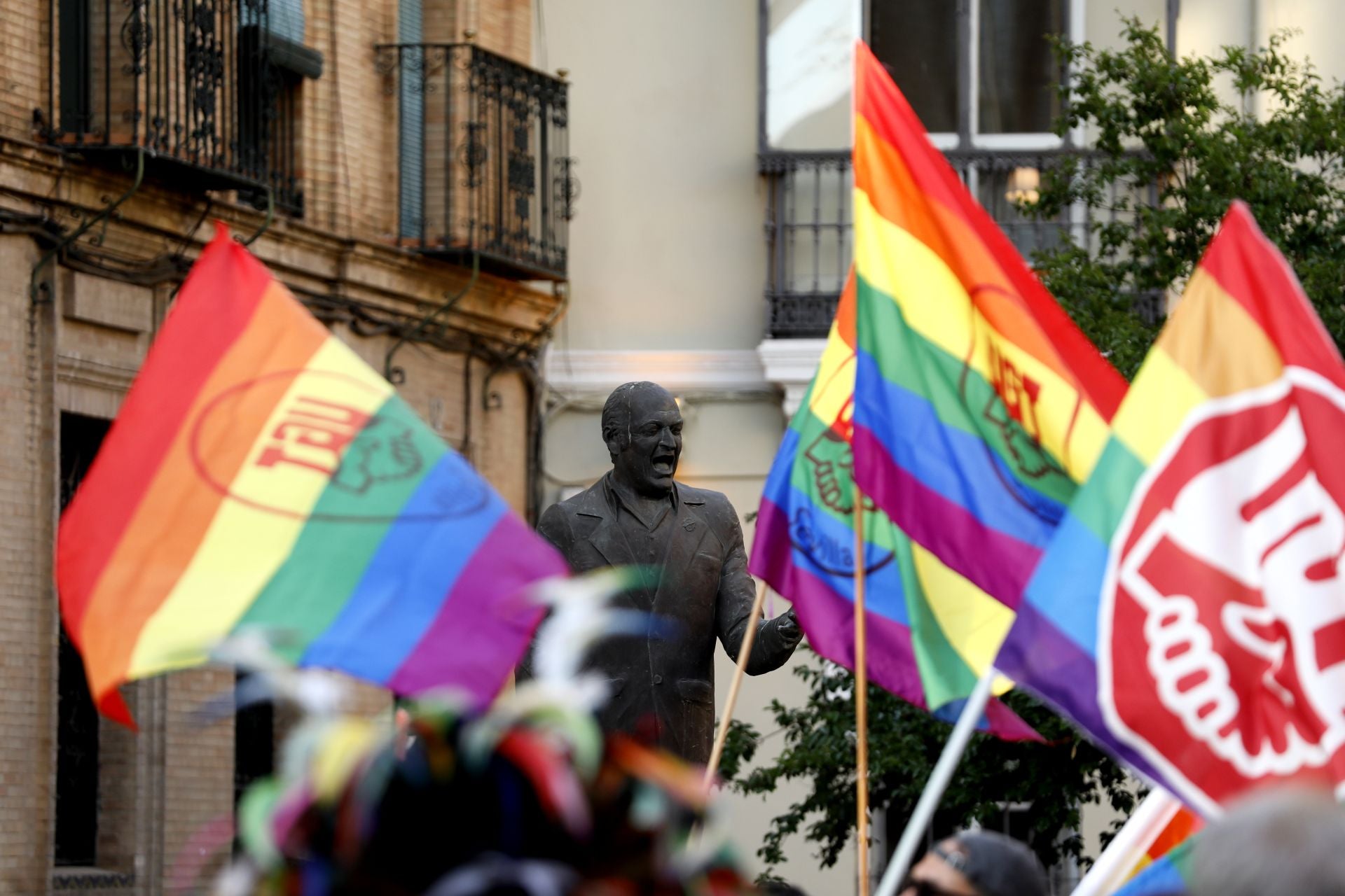 Sevilla celebra la marcha del Orgullo LGTBI+
