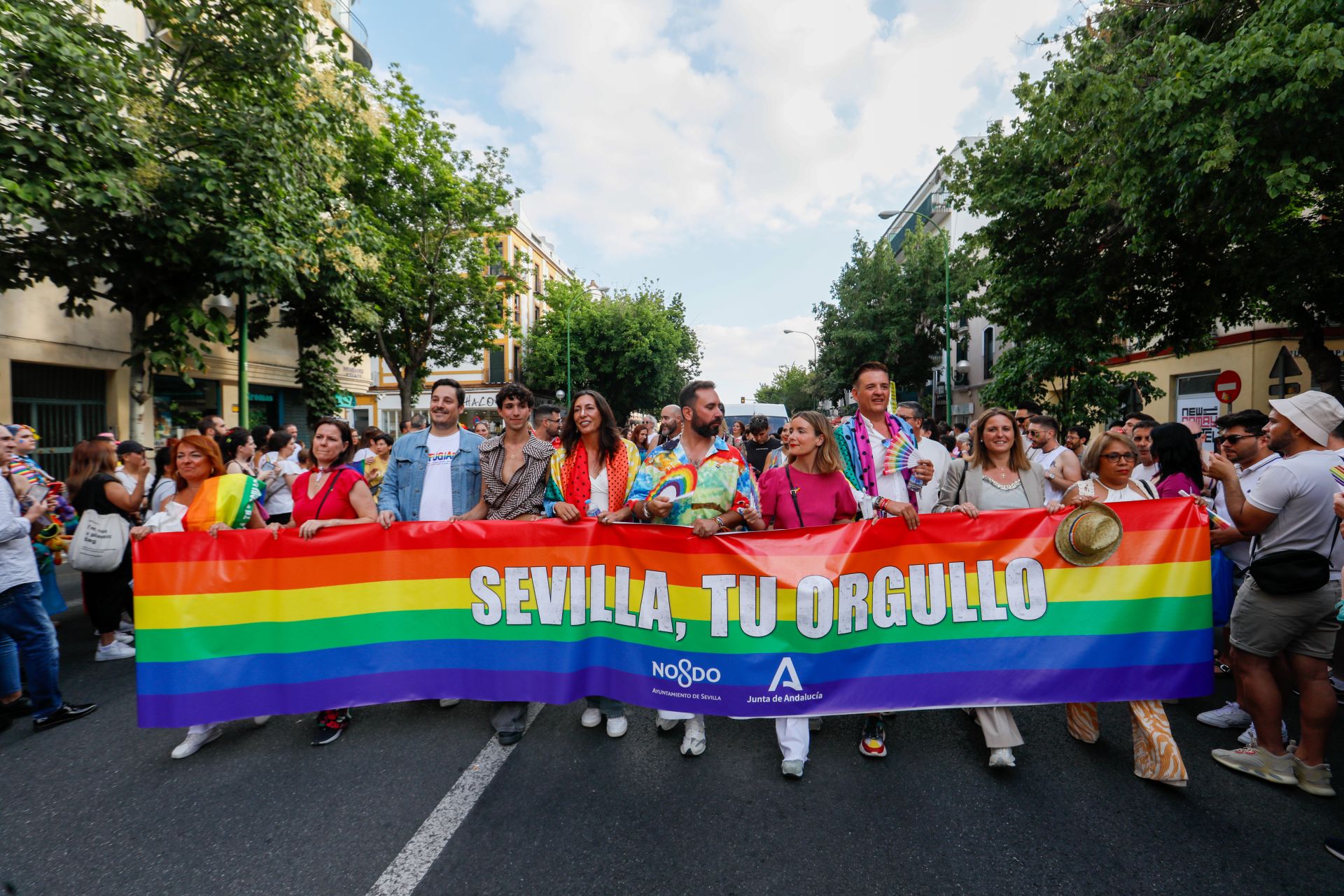 Sevilla celebra la marcha del Orgullo LGTBI+