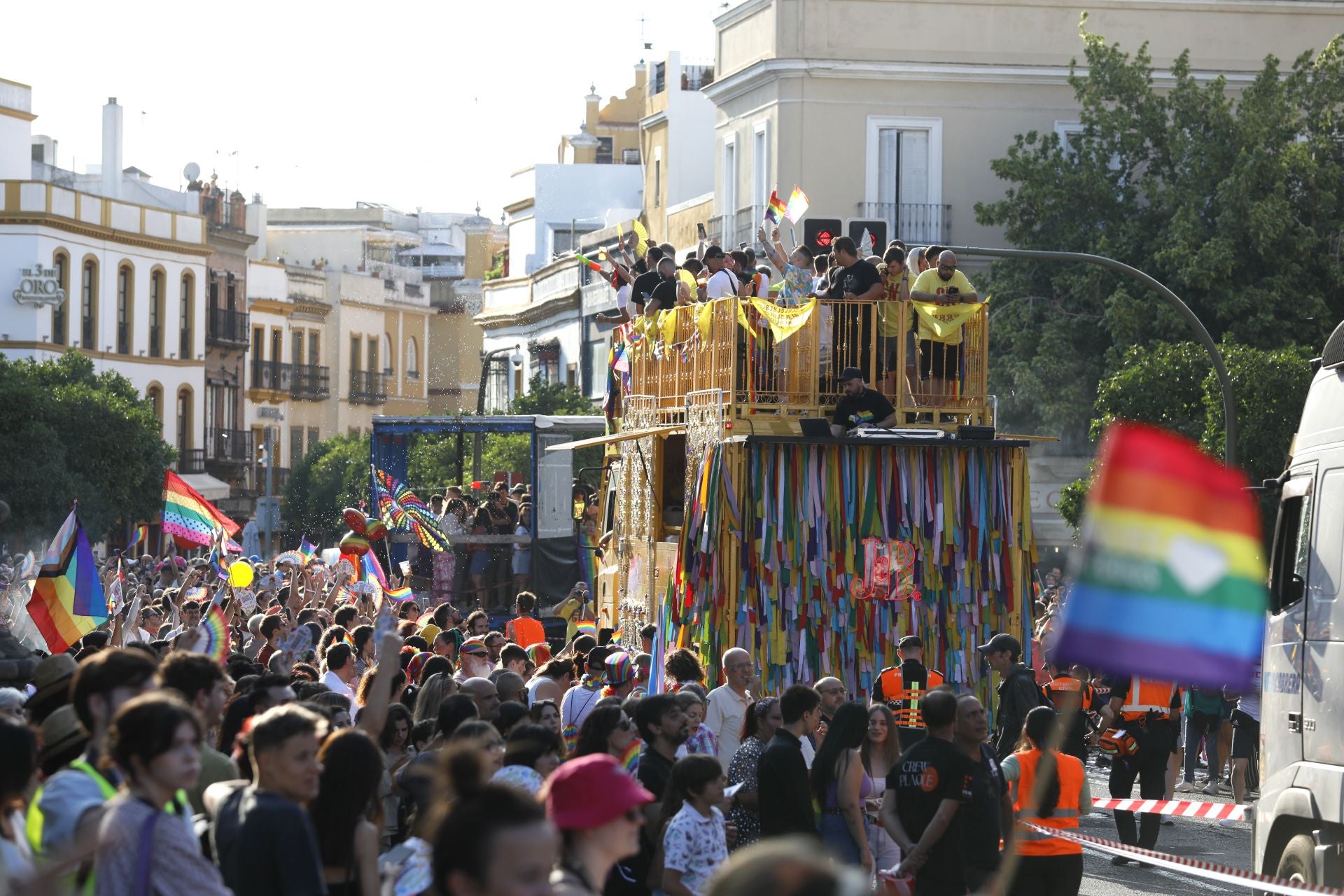 Sevilla celebra la marcha del Orgullo LGTBI+