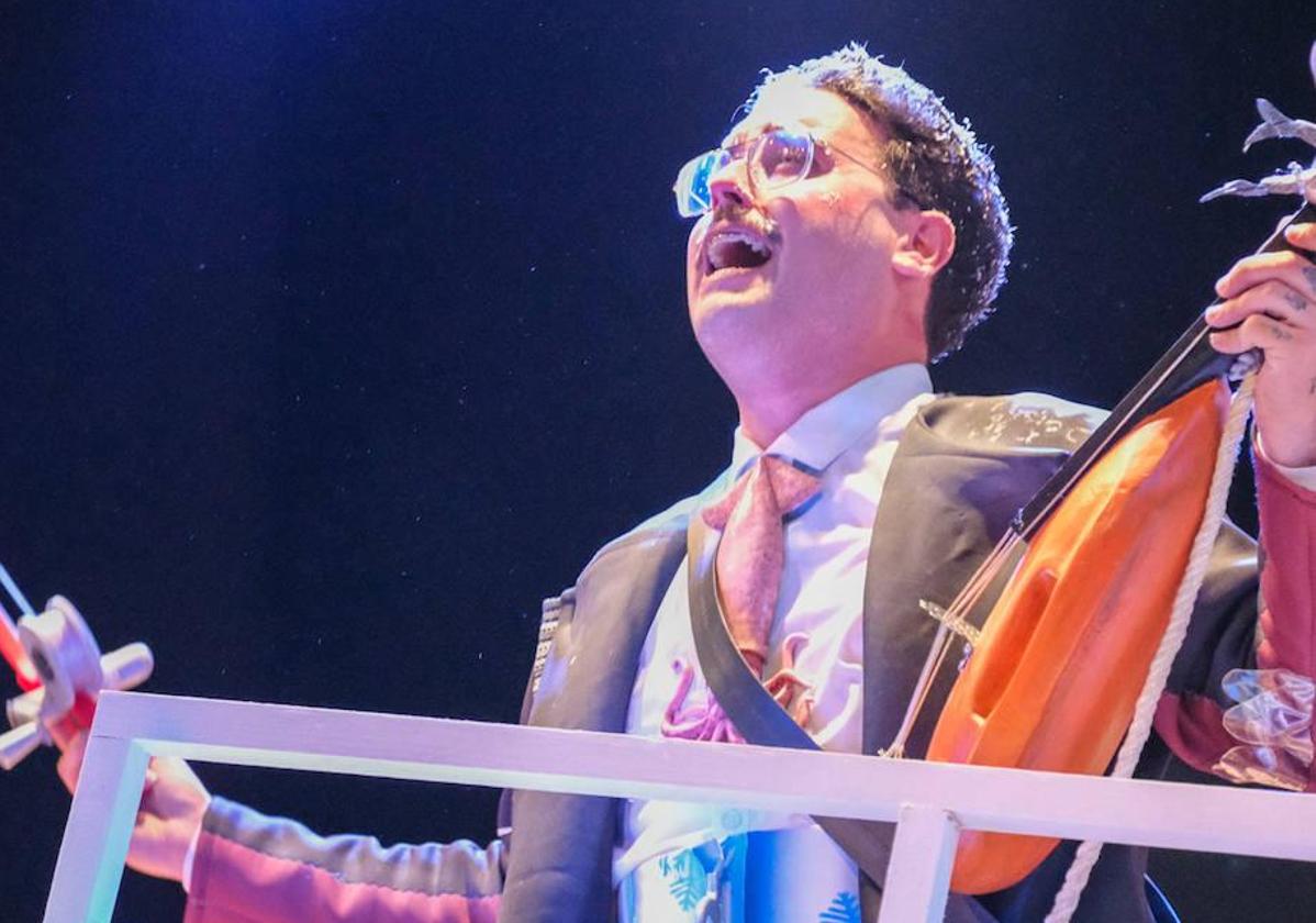 Jairo Nández, tenor de la chirigota del Bizcocho, protagoniza una divertida anécdota