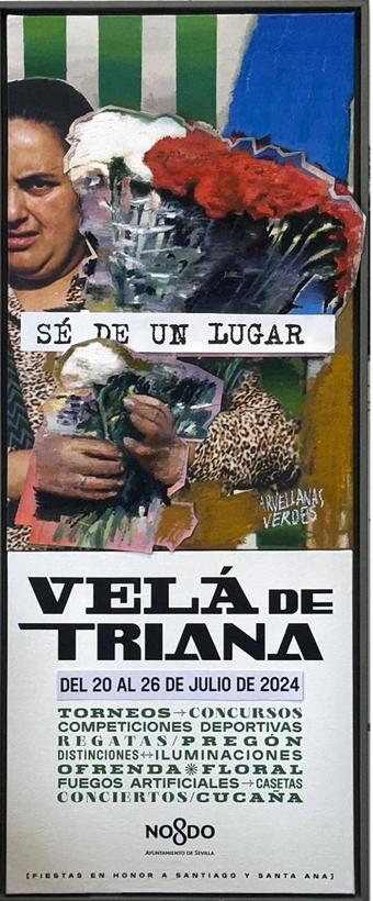 Los días &#039;señalaitos&#039; de Triana se anticipan con la presentación del cartel de la Velá de Santa Ana 2024