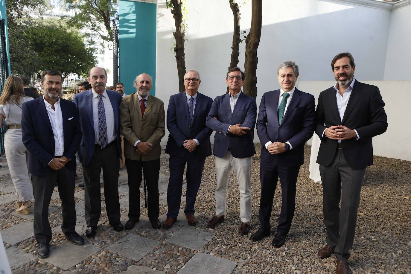 Juan Román, Heliodoro Mariscal, Felipe Lobo, Miguel Ángel González, David Pérez Sigüenza, Rafael Sánchez y Luis Montoto