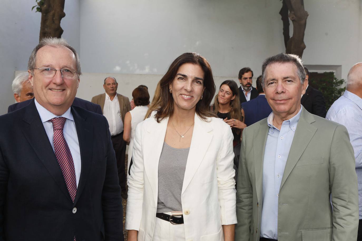 Luis Fernández, María Ángeles Cordero y José Luis Bonilla