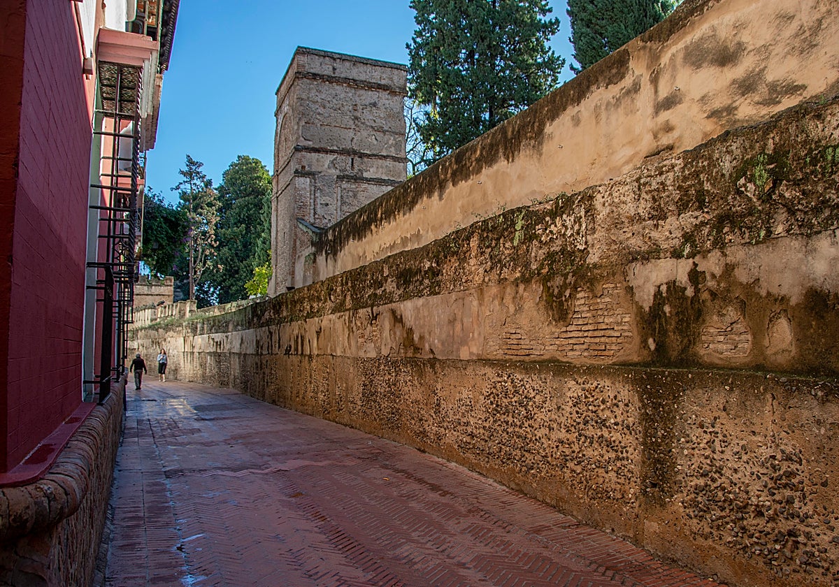 Callejón del Agua en el barrio de Santa Cruz