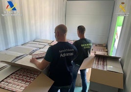 Interceptan más de 60.000 cajetillas de tabaco de contrabando en Alcalá de Guadaíra