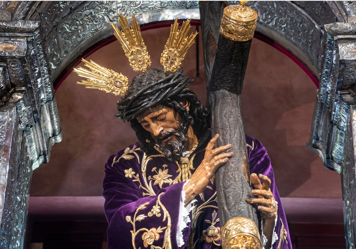 El Señor de Pasión en la capilla sacramental