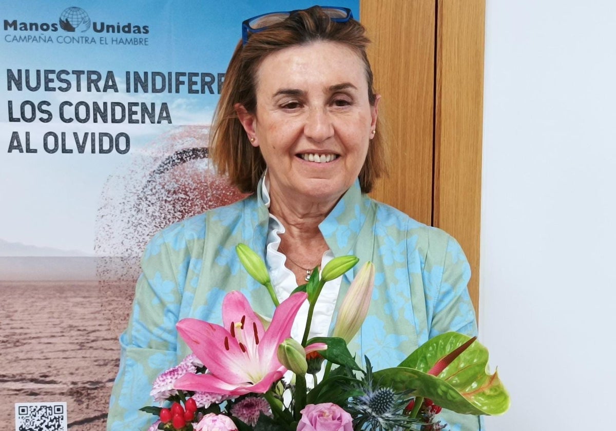 Cecilia Pilar Gracia es la presidenta de Manos Unidas