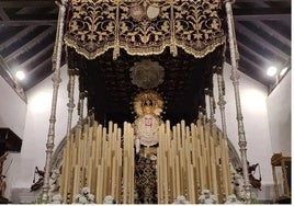 Dos heridos por pirotecnia en la procesión extraordinaria de la Soledad de Gerena