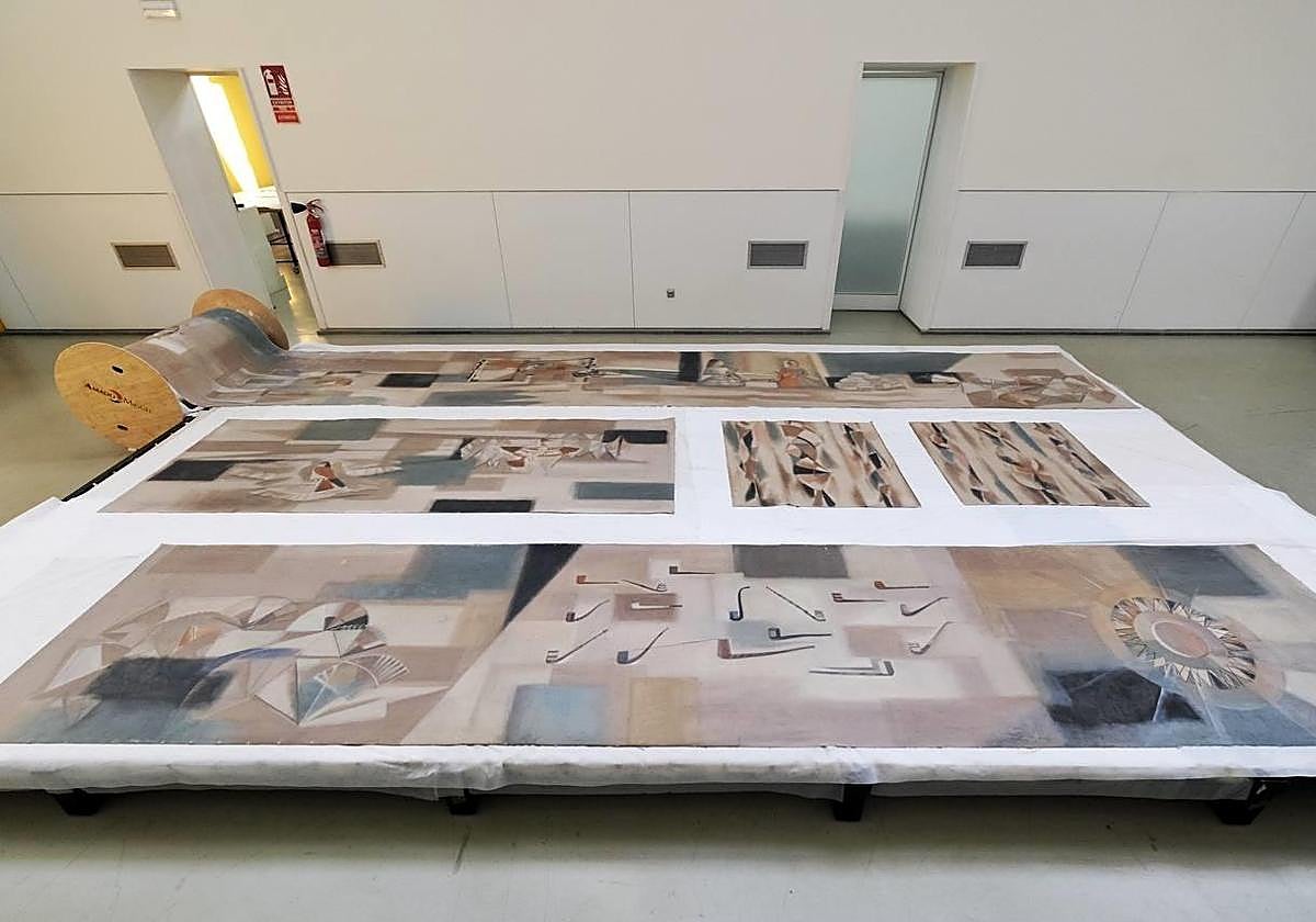 Murales de Delhy Tejero en Altadis