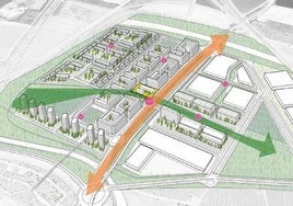 El futuro Distrito Tecnológico de Sevilla tendrá conexión con el metro y acceso a la SE-20 y SE-35